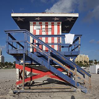 Photo Textures of Lifeguard Kiosk